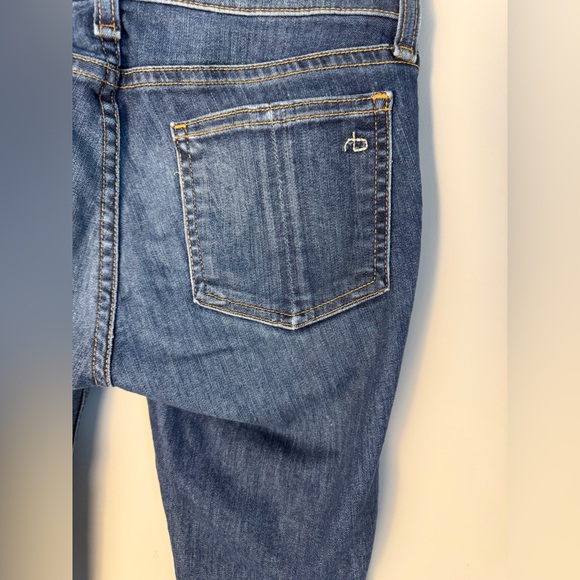 Rag & Bone Low Rise Cropped Capri Jeans Size 25 - Picture 4 of 11